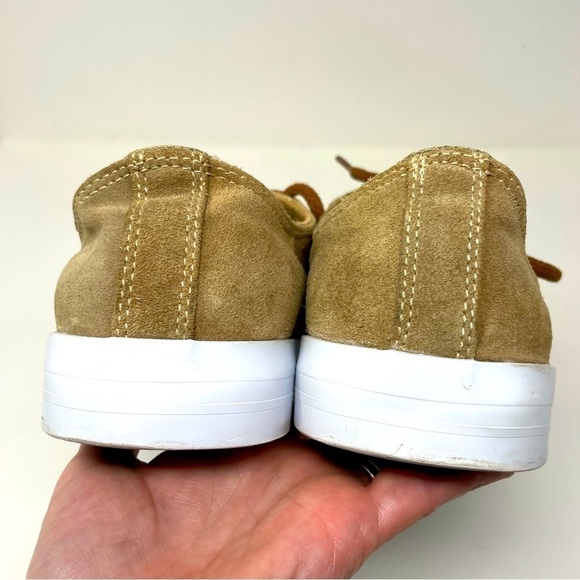 Reva by Justin "Susie" Leather Sneakers – Brown & White – Size 9.5 - Picture 6 of 11